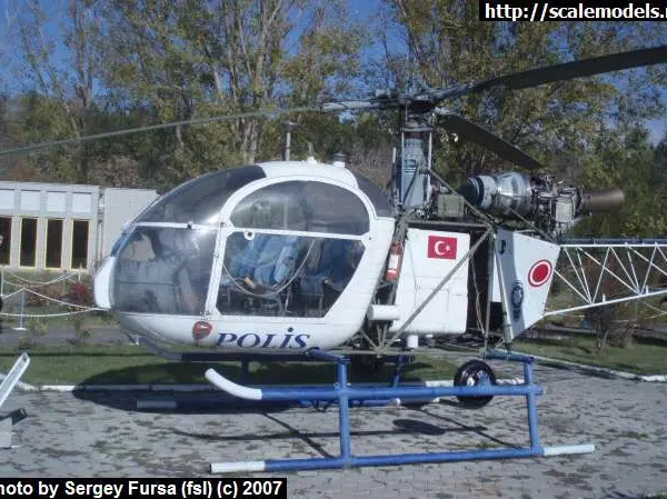 SA-318 Alouette (Эскишехир, Турция)