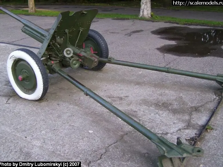 45мм противотанковая пушка обр. 1927 г.(Одесса)