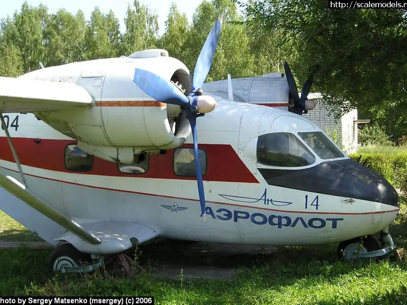 Ан-14 (Ульяновский музей гражданской авиации)