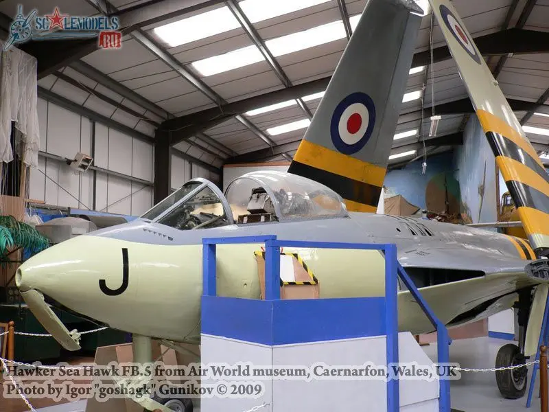 Hawker Sea Hawk FB.5 (Air World museum, UK)