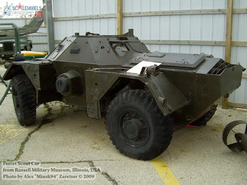 Ferret Scout Car (Russell Military Museum, USA)