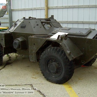 Ferret Scout Car (Russell Military Museum, USA)