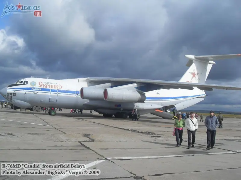 Ил-76МД (аэродром Белая)