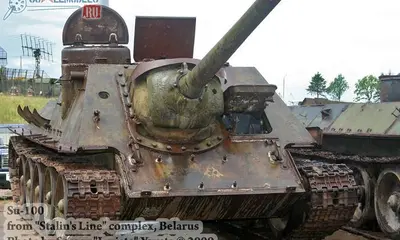 Су-100 (Линия Сталина, Беларусь)