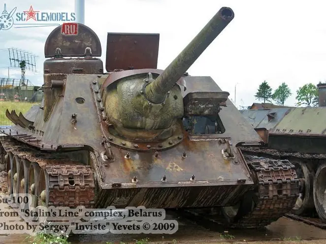 Су-100 (Линия Сталина, Беларусь)