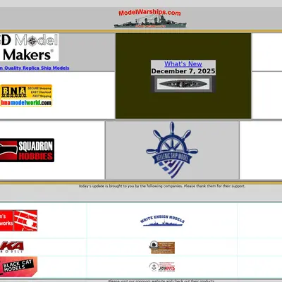 Model Warship Gallery