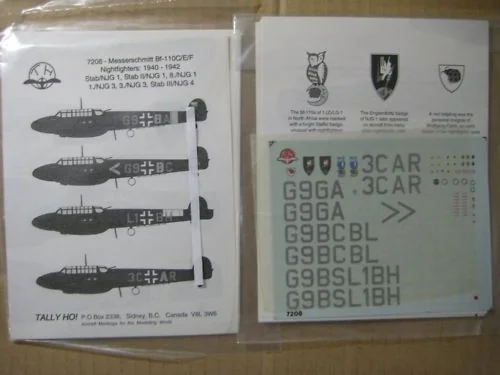 Афтермаркет для моделей Bf-110