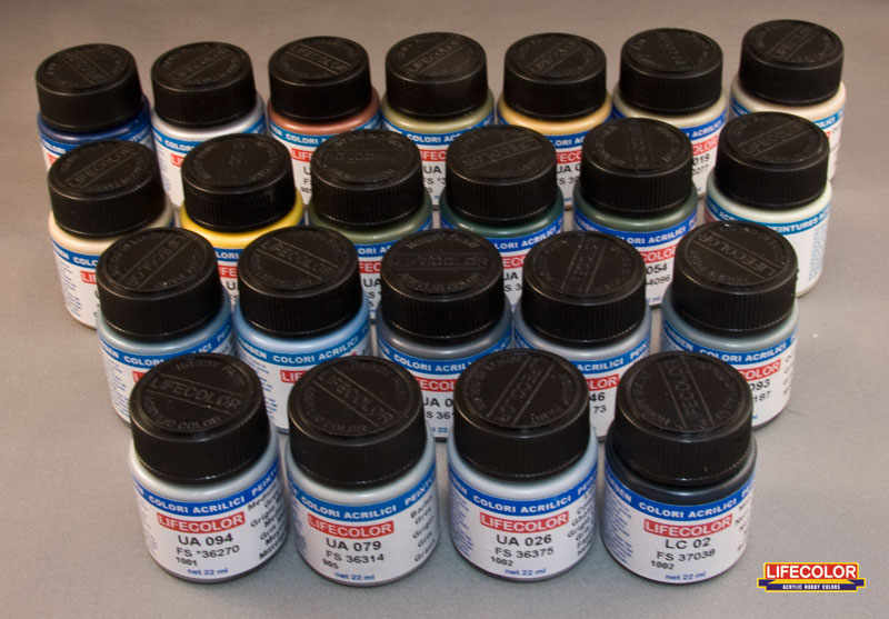 Акриловые краски Lifecolor